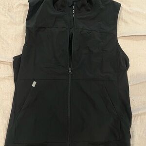 Hanes Black Zip-Up Vest